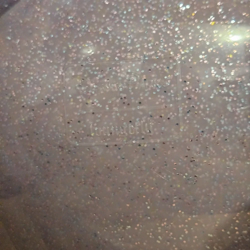 Disney Parks Mickey Mouse Purple Glitter Molded‎ Loungefly Bag NEW